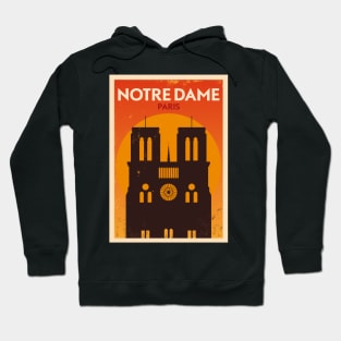 Notre Dame Paris Poster Design Hoodie